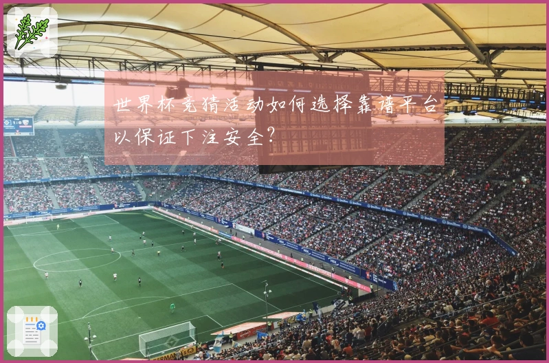世界杯竞猜活动如何选择靠谱平台以保证下注安全？